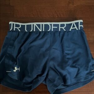 Under Armour Kids Navy Blue Shorts